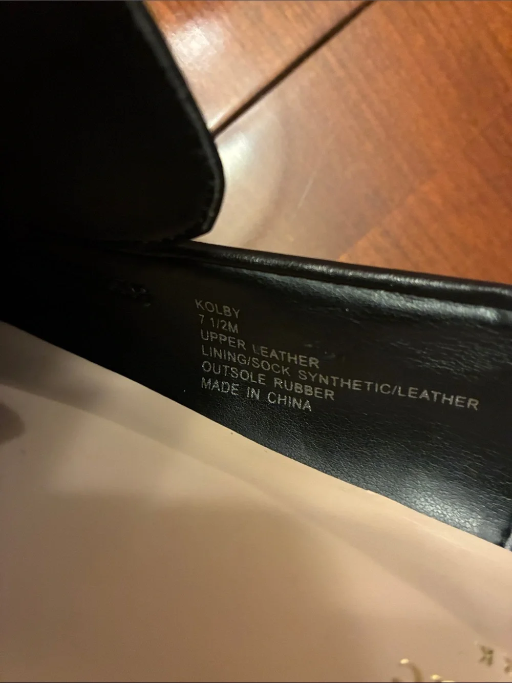 KATE SPADE. Black Leather Loafers with Gold Buckle Detail. Size 7.5. SHARP! NWOT